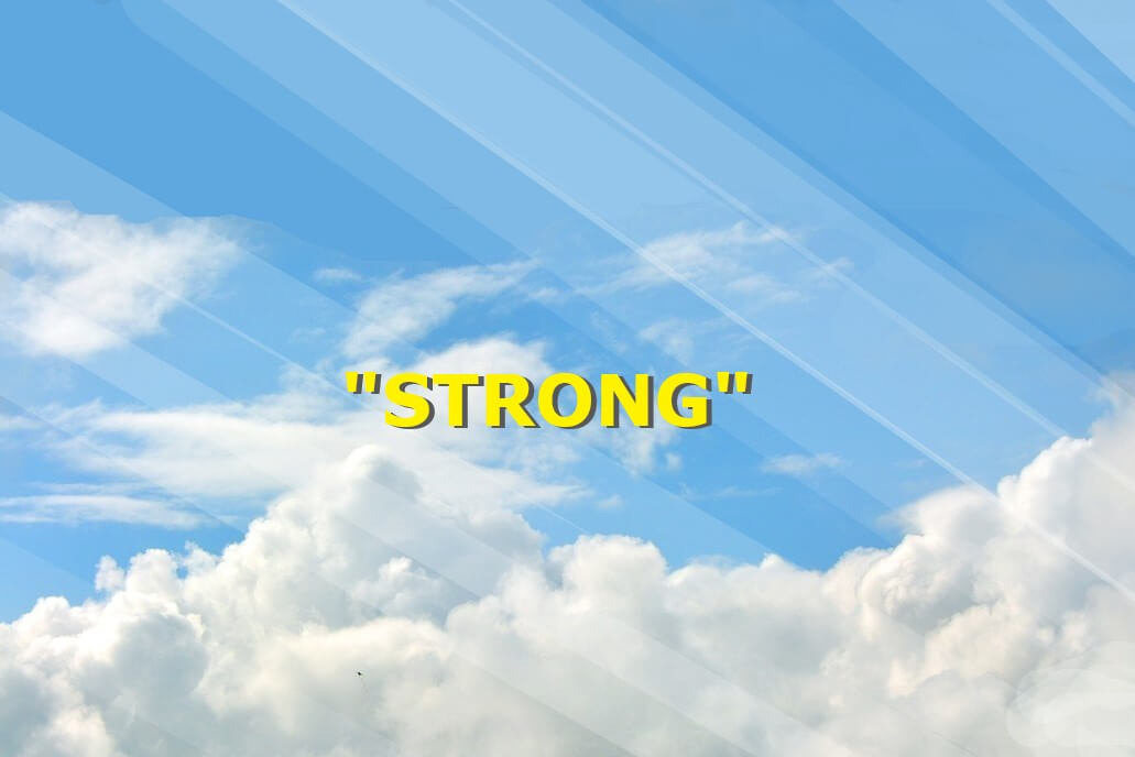 "strong"